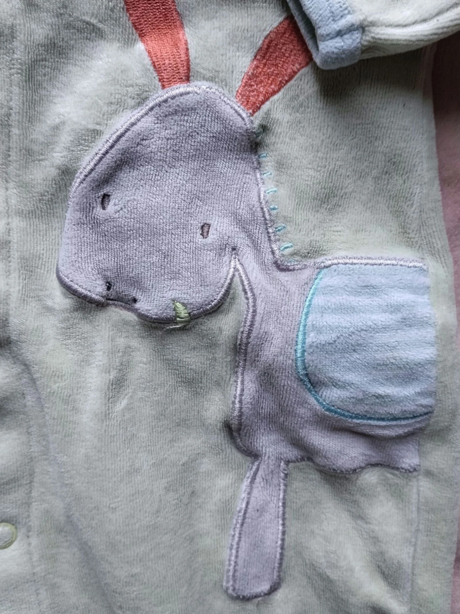 Pijama bebé Kitchoun 9 meses burro y oveja – photo 3